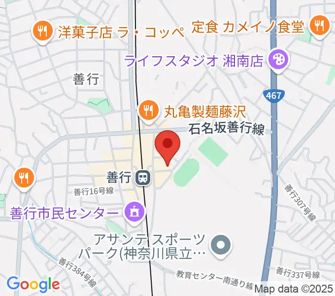 善行Zの地図