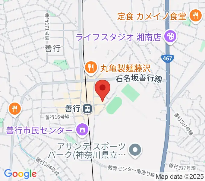 善行Zの地図