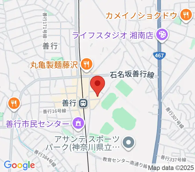 善行Zの地図