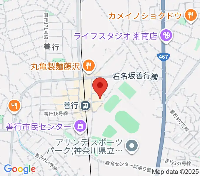 善行Zの地図