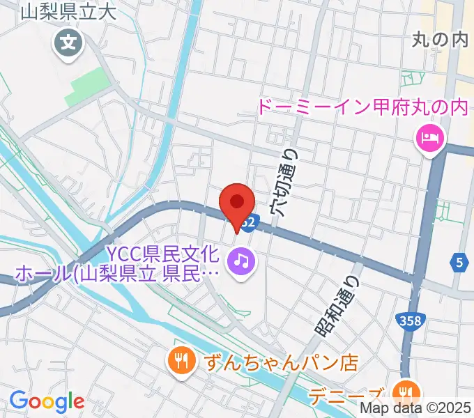 楽器工房コンチェルトの地図