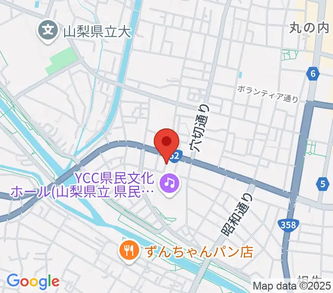 楽器工房コンチェルトの地図