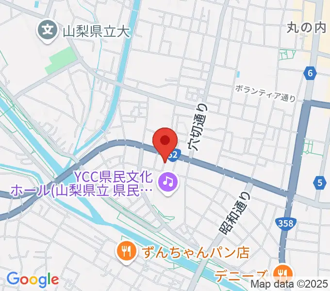 楽器工房コンチェルトの地図