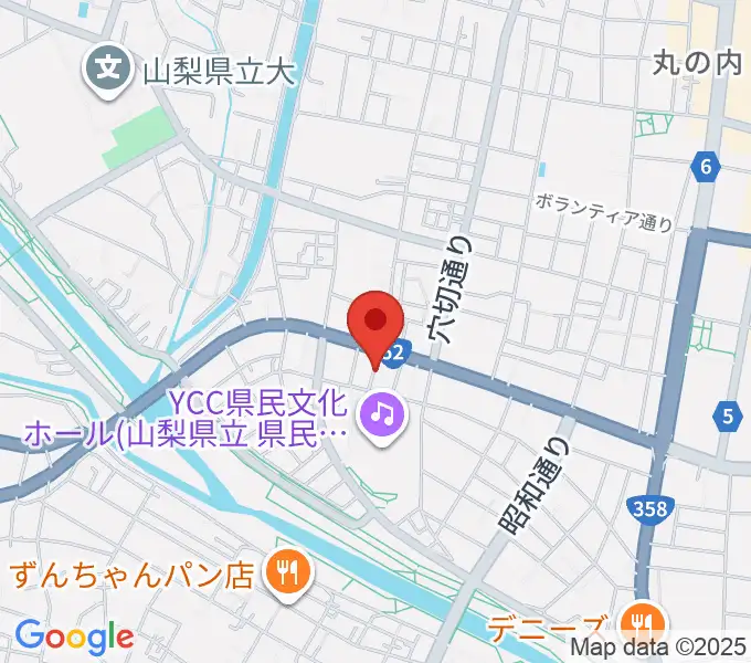 楽器工房コンチェルトの地図