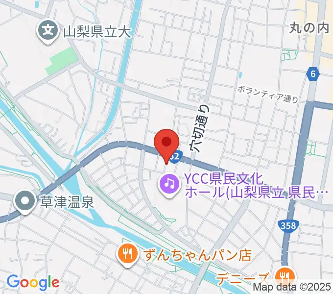 楽器工房コンチェルトの地図