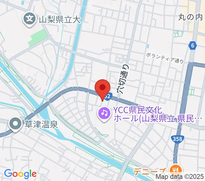 楽器工房コンチェルトの地図