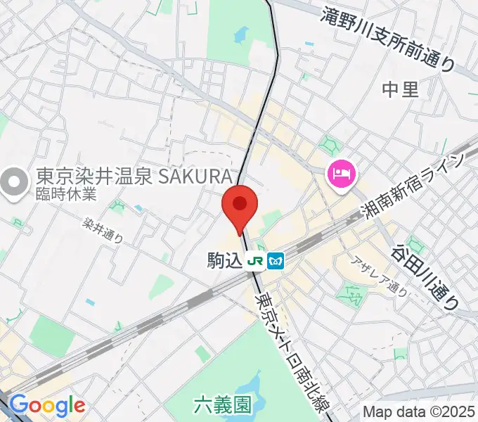 スタジオダンダンの地図