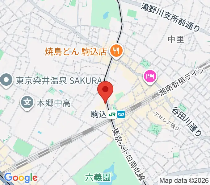 スタジオダンダンの地図