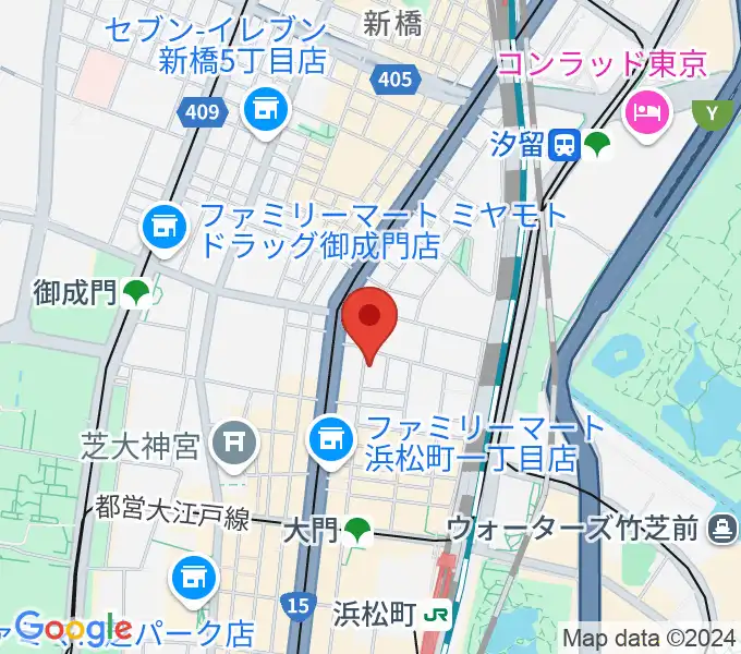 ジャパンウィンズの地図