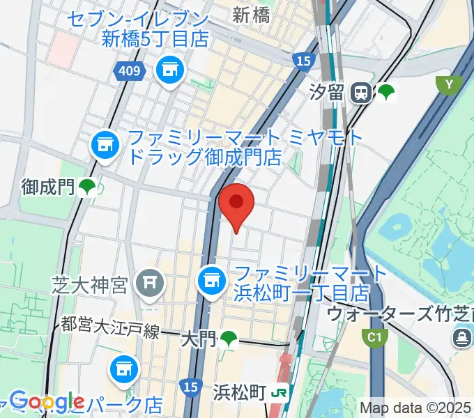 ジャパンウィンズの地図