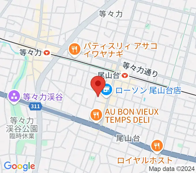 サカモト･ミュージック・スクールの地図