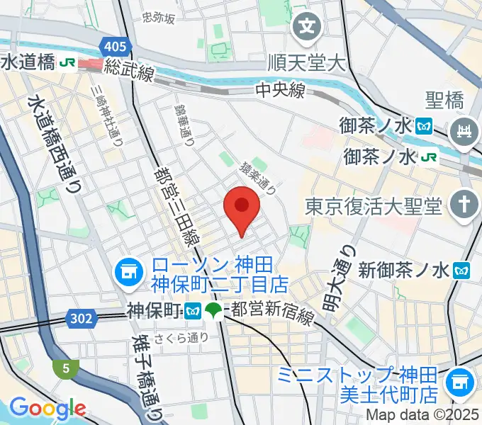 音福の地図