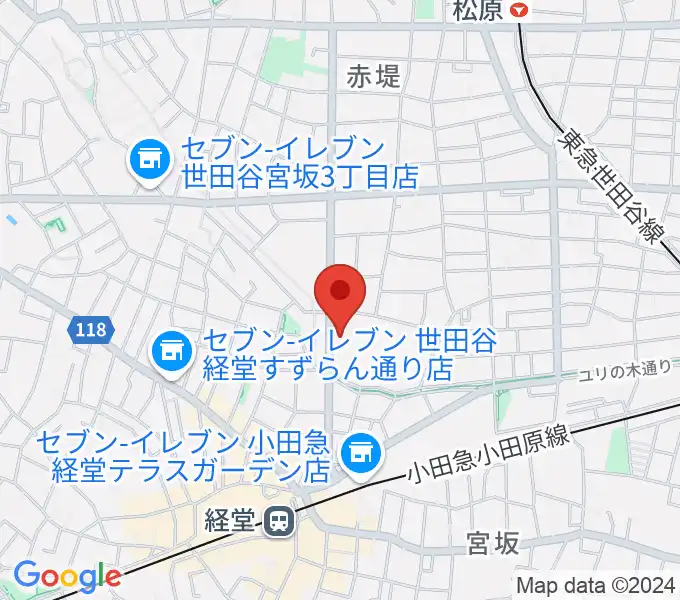 Araya Piano Studio ピアノ教室の地図