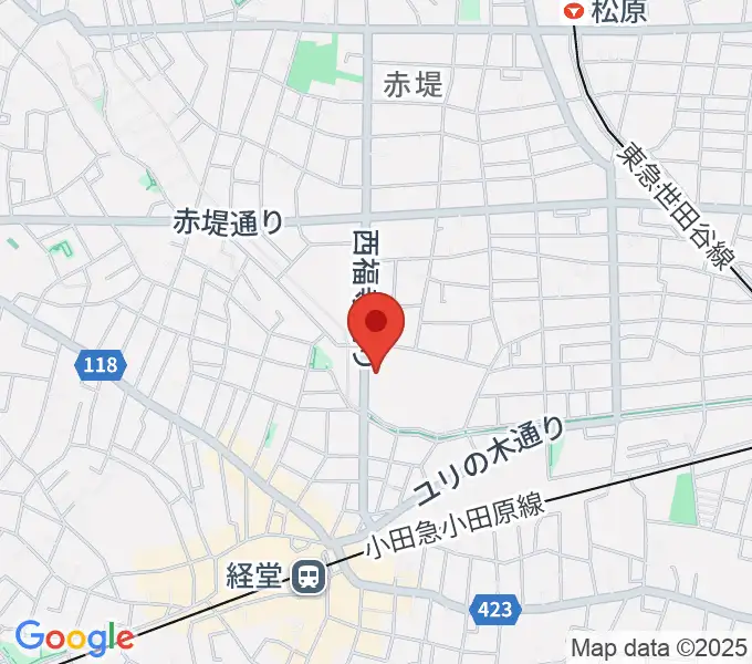 Araya Piano Studio ピアノ教室の地図