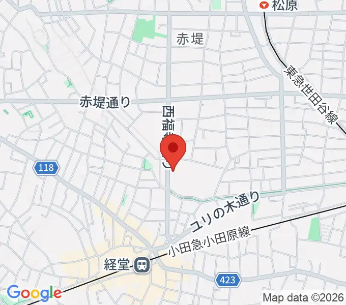 Araya Piano Studio ピアノ教室の地図