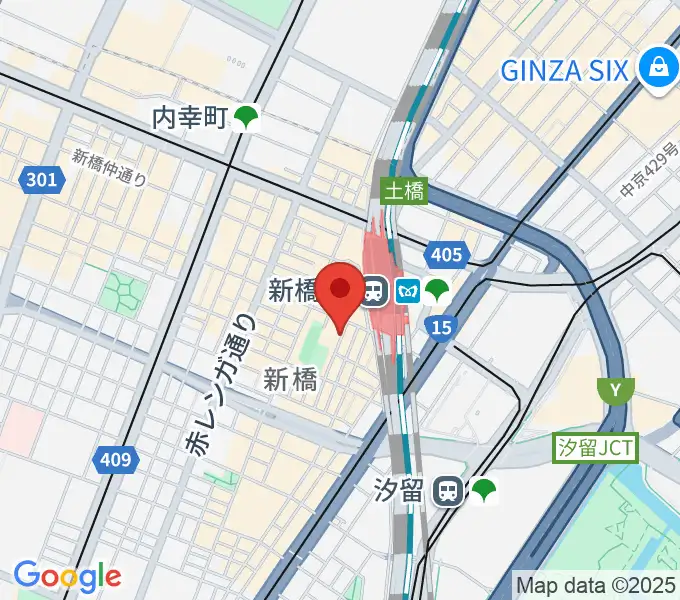 FCFミュージックスクールの地図