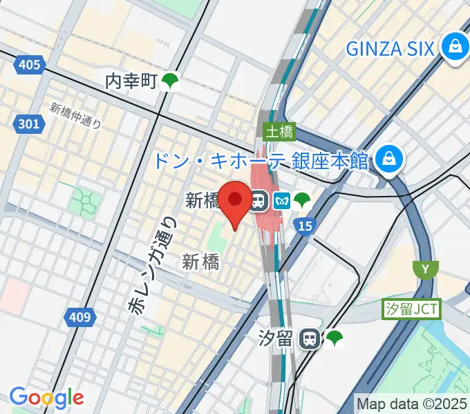 FCFミュージックスクールの地図