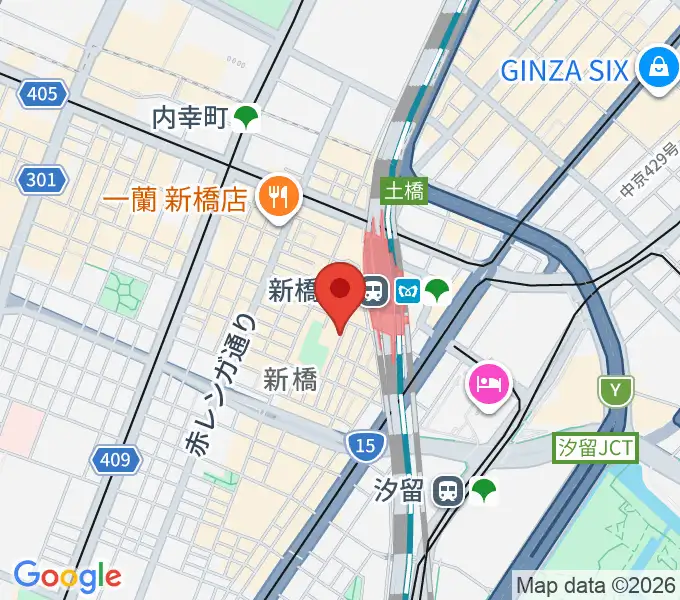 FCFミュージックスクールの地図