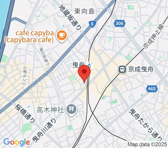 マット音楽教室 曳舟第一教室の地図
