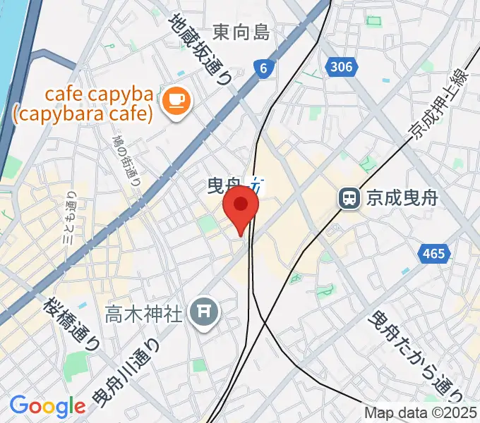 マット音楽教室 曳舟第一教室の地図