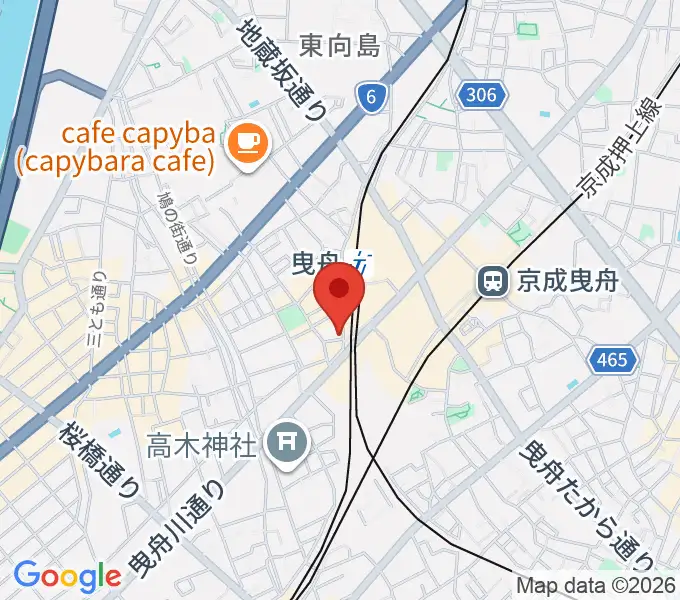 マット音楽教室の地図