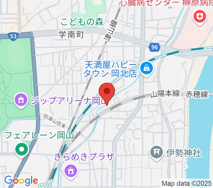 STUDIO S-FORCEの地図