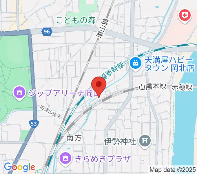 STUDIO S-FORCEの地図