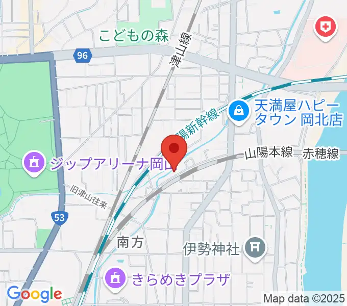 STUDIO S-FORCEの地図