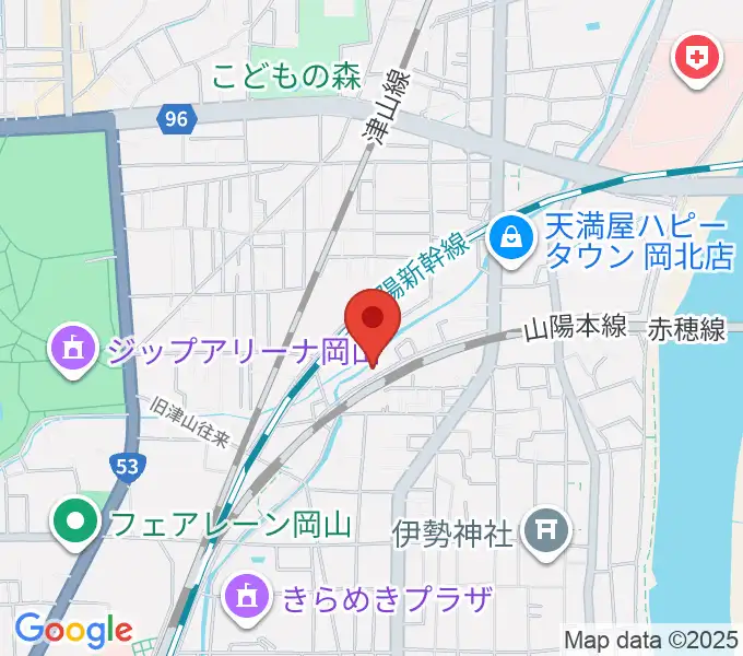 STUDIO S-FORCEの地図