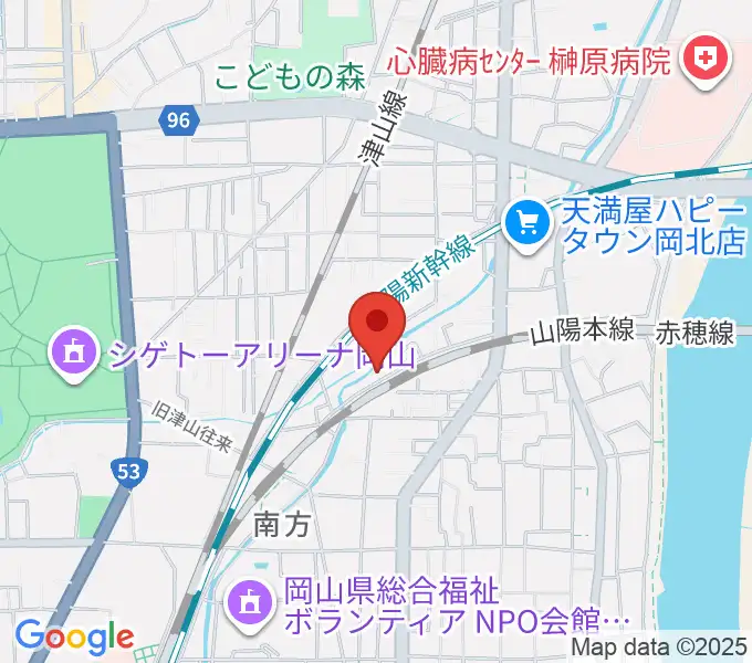 STUDIO S-FORCEの地図