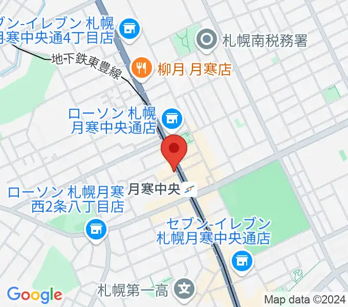 ミツノ楽器の地図