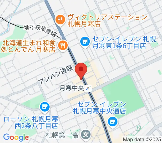 ミツノ楽器の地図