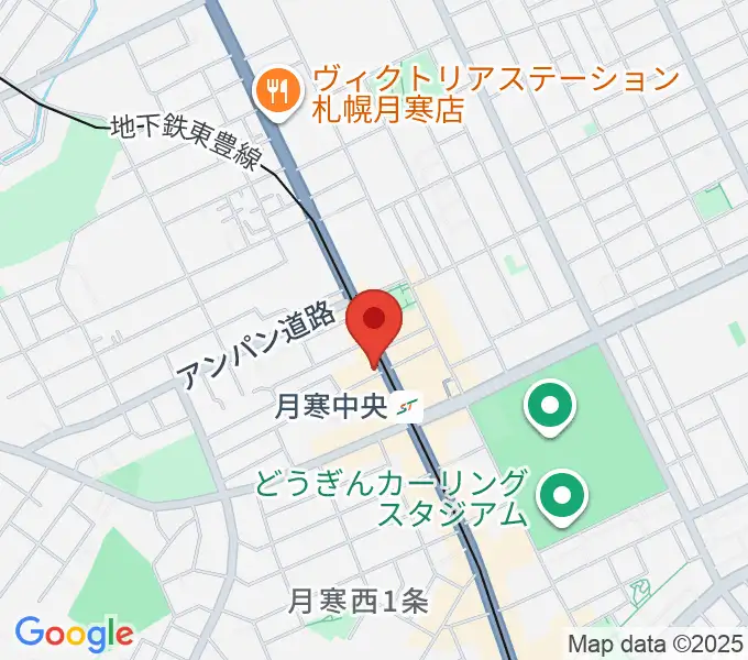 ミツノ楽器の地図