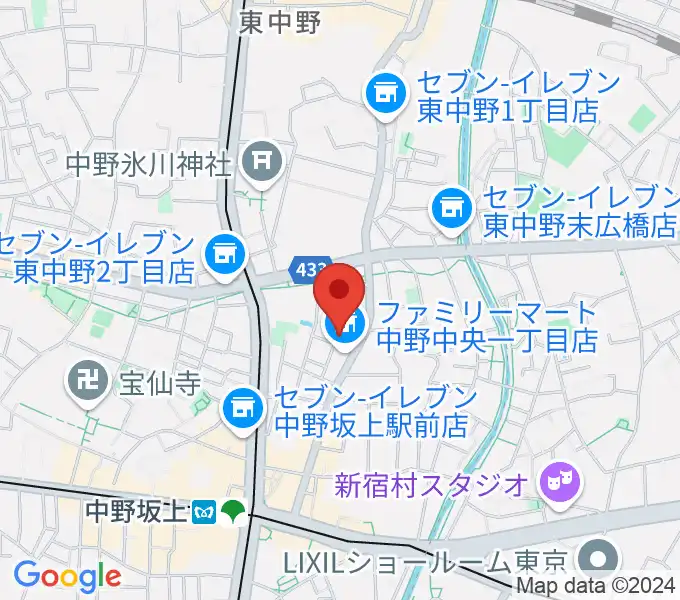 IPC VOICE STUDIOの地図