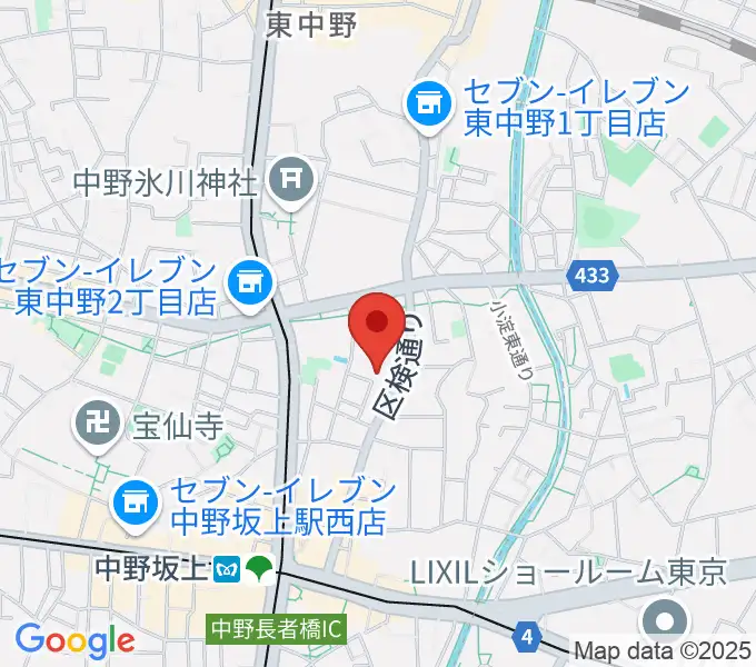 IPC VOICE STUDIOの地図