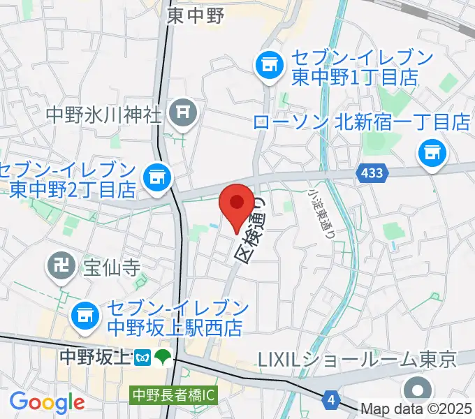 IPC VOICE STUDIOの地図