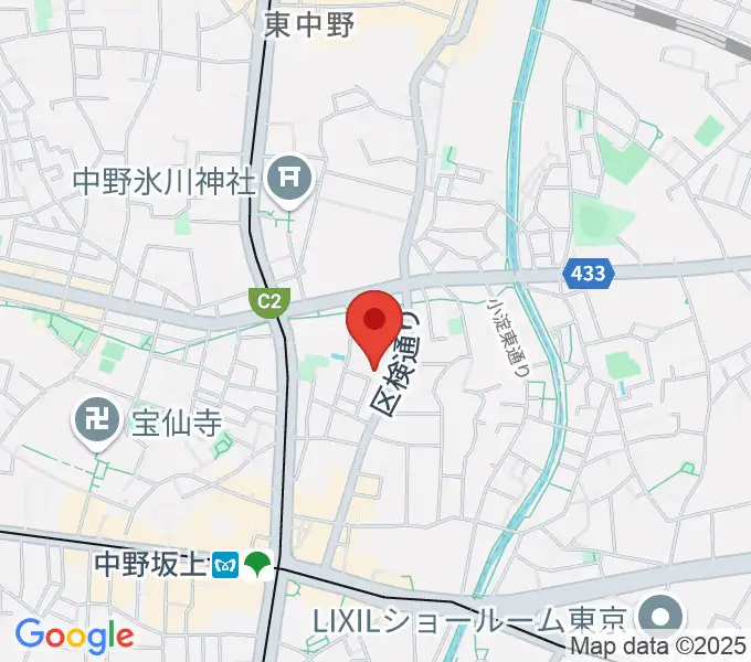 IPC VOICE STUDIOの地図