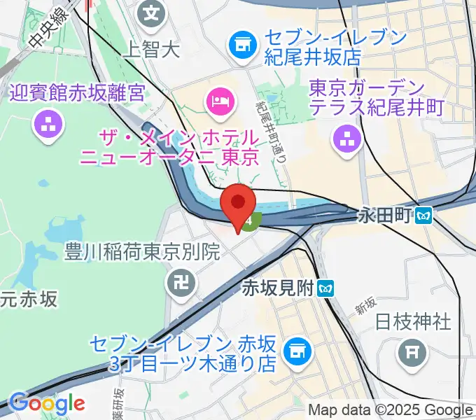 スタジオ・カピートの地図