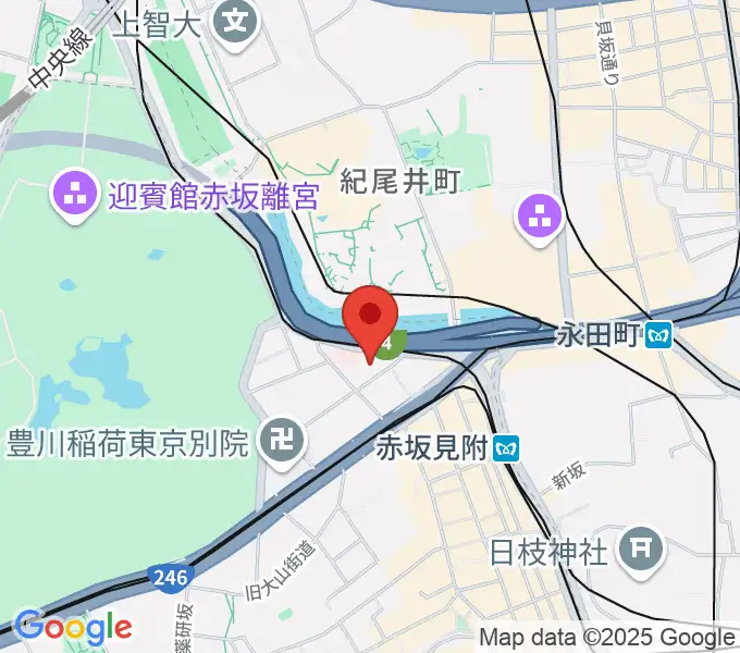 スタジオ・カピートの地図