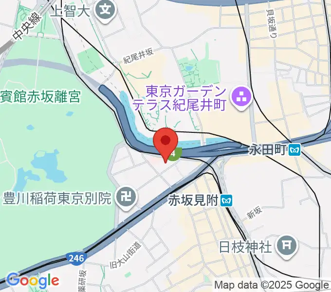 スタジオ・カピートの地図