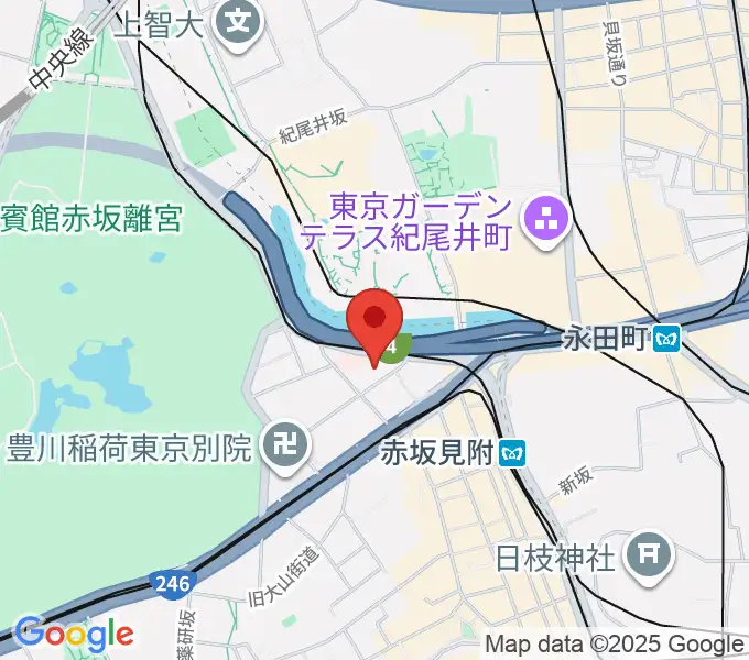 スタジオ・カピートの地図