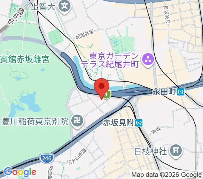 スタジオ・カピートの地図