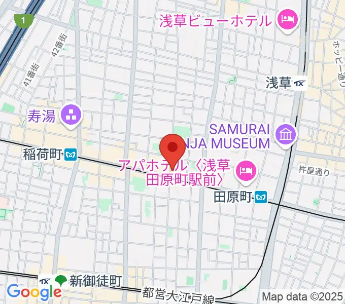 コア音楽教室の地図