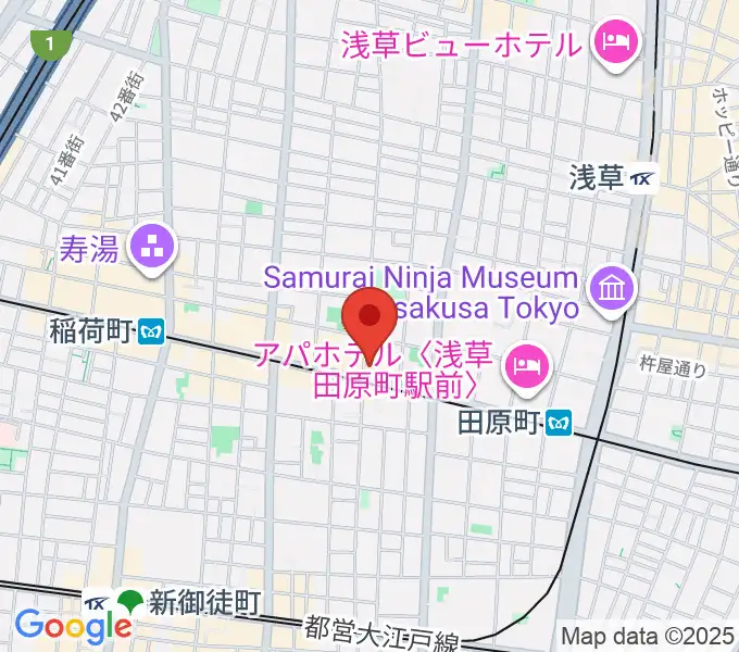 コア音楽教室の地図