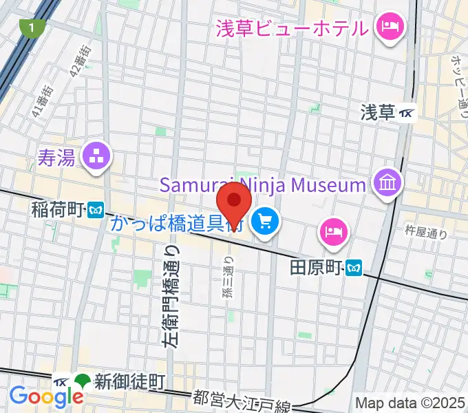 コア音楽教室の地図
