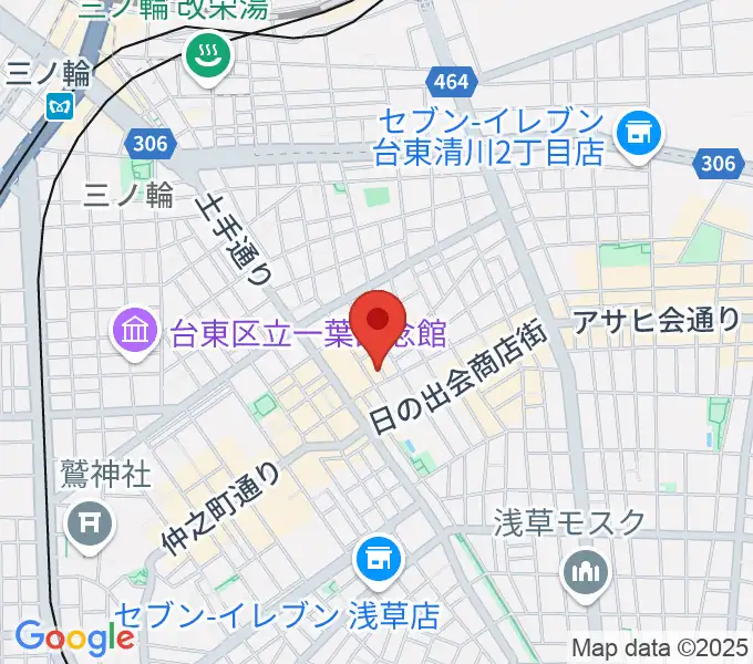 佐藤秀也サウンドスクールの地図