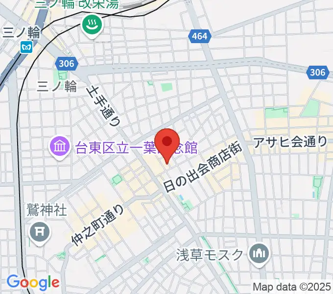 佐藤秀也サウンドスクールの地図