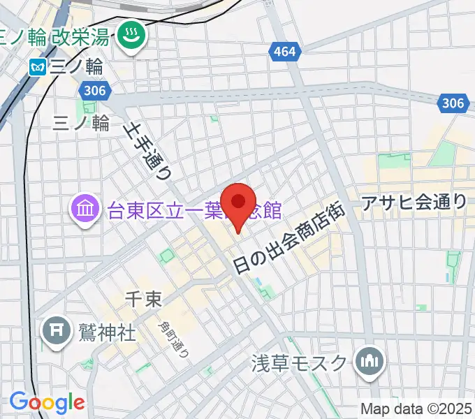 佐藤秀也サウンドスクールの地図