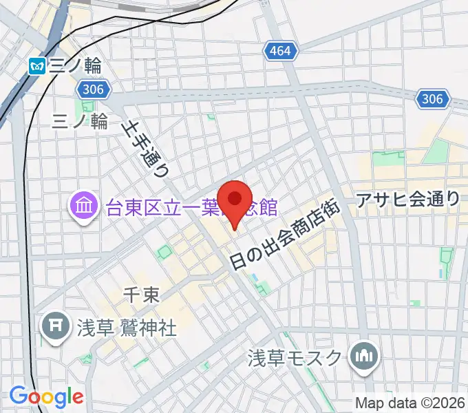 佐藤秀也サウンドスクールの地図