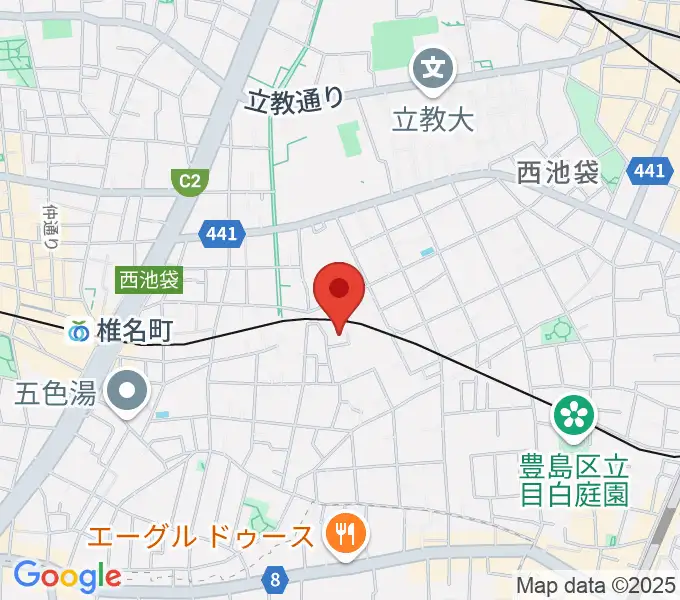 ぴあピアノ教室の地図